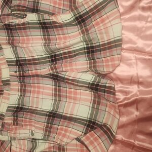 Victoria's Secret Pink Plaid Shirt